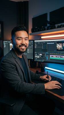 蜜桃视频剪辑师王浩